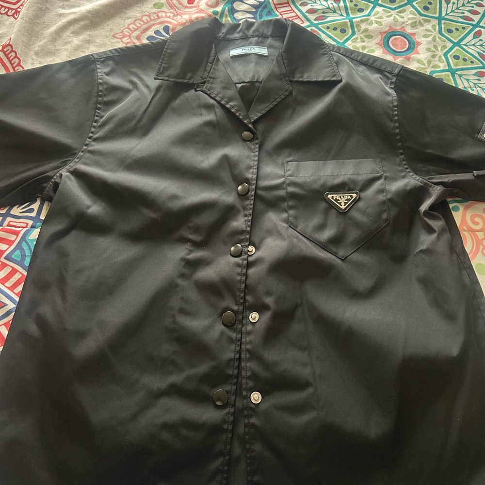 Prada Elegant Black Shirt
